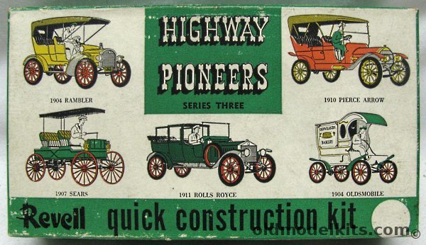 Revell 1/32 1904 Nash Rambler Highway Pioneers, H47-89 plastic model kit
